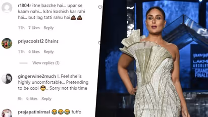 Seriously? Kareena Kapoor gets trolled; netizens call her 'bhains', 'budhiya,' for her LFW Grand Finale walk