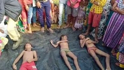 అనంతపురం: తల్లులు చూస్తుండగానే... చెరువులో మునిగి ముగ్గురు చిన్నారులు దుర్మరణం (వీడియో)