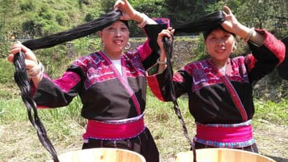 ലോകത്തിലേറ്റവും മുടിയുള്ള സ്ത്രീകൾ ഈ നാട്ടിലാണോ? നീണ്ട ഇടതൂർന്ന മുടിക്ക് പിന്നിലെ രഹസ്യം?