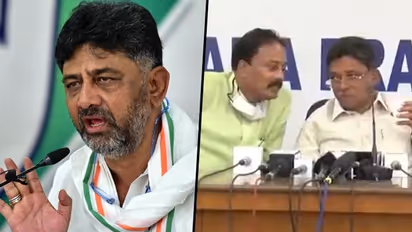 Leaked audio names DK Shivakumar as collection agent; major embarrassment for Congress