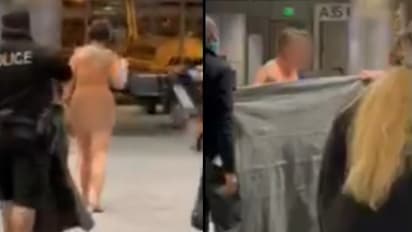 വിമാനത്താവളത്തിനുള്ളില്‍ നഗ്‌ന യുവതി,  സുരക്ഷാ ഉദ്യോഗസ്ഥര്‍ കുഴങ്ങി