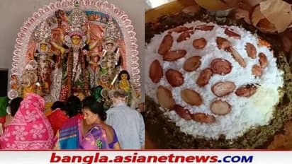 Durga Puja: দশমীতে পান্তাভাত আর কচুশাক, ঐতিহ্য মেনেই টাকি রাজবাড়িতে ২৪ বেয়ারার কাঁধে উমা