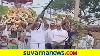 ದಸರಾ ವೇಳೆ ನಾಡಬಂದೂಕಿನಲ್ಲಿ ಗುಂಡು ಹಾರಿಸಿದ್ದ ನಂಜೇಗೌಡ : FIR ದಾಖಲು