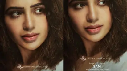 സാമന്ത നായികയാകുന്ന പുതിയ ചിത്രം പ്രഖ്യാപിച്ചു