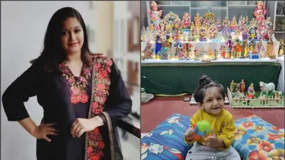 'അമ്മൂമ്മയുടെ വീട്ടില് റായന്റെ ആദ്യ വിജയദശമി'; സന്തോഷം പങ്കുവച്ച് മേഘ്ന രാജ്