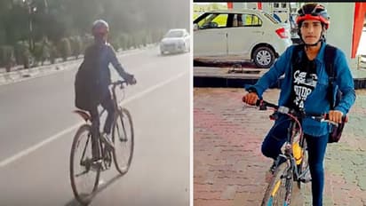 एक पोती ऐसी भी: दादा-दादी से मिलने के लिए 216 KM साइकिल चलाकर पहुंची, कमाल की है ये साइकिल गर्ल