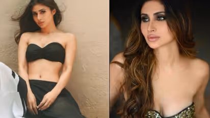 বক্ষবিভাজিকায় ঝড়, স্তনের অধিকাংশই উন্মুক্ত, ফ্যোটোশ্যুটে শরীরী ভাঁজে ঝড় তুলে ভাইরাল মৌনি