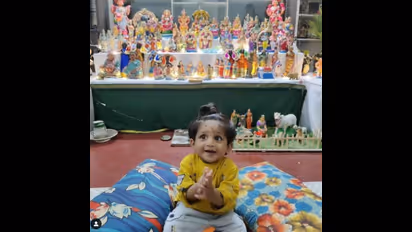 ಮುತ್ತಜ್ಜಿ ಮನೆಯಲ್ಲಿ ದಸರಾ ಹಬ್ಬ ಆಚರಿಸಿದ ರಾಯನ್ ರಾಜ್ ಸರ್ಜಾ!