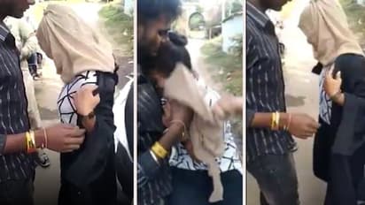 बीच सड़क लड़की से जबरदस्ती उतरवाया बुर्का, वो गिड़गिड़ाती रही छोड़ दो..लेकिन फिर भी की बदसलूकी की हद पार