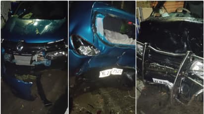 റോഡില് പൊട്ടികിടക്കുന്ന കേബിള് കണ്ട് കാര് വെട്ടിച്ചു; നിയന്ത്രണം വിട്ട് മറ്റൊരു കാറിലിടിച്ച് ഒരു മരണം