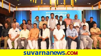 'ಮಾ' ಅಧ್ಯಕ್ಷರಾಗಿ ಪ್ರಮಾಣವಚನ ಸ್ವೀಕರಿಸಿದ ಮಂಚು; ಮೆಗಾ ಸ್ಟಾರ್ ಕುಟುಂಬ ಬಂದಿಲ್ಲ