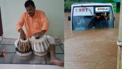 ജീവന് രക്ഷിച്ചതിന് സസ്പെന്ഷന്; തബല കൊട്ടി പ്രതികരണവുമായി കെഎസ്ആര്ടിസി ഡ്രൈവര്