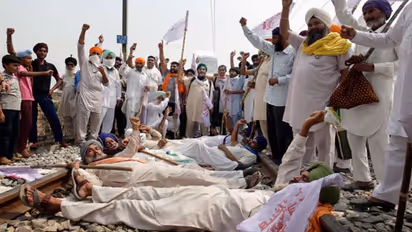 Lakhimpur Kheri violence: Nationwide ‘rail roko’ agitation affects train traffic in 30 locations across India