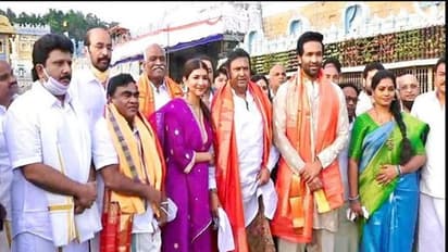 శ్రీవారి సేవలో మంచు విష్ణు.. ప్రకాష్ రాజ్ ప్యానల్ రాజీనామాలు అందలేదంటూ కామెంట్స్