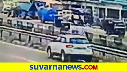 ಯುವತಿಯರಿಗೆ ಕಾರು ಡಿಕ್ಕಿ, ಸಿಸಿಟಿವಿಯಲ್ಲಿ ಬಯಲು, ಆರೋಪಿ ಇನ್ಸ್‌ಪೆಕ್ಟರ್ ಅರೆಸ್ಟ್‌!