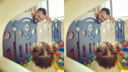 'എന്റെ ഹൃദയം മുഴുവൻ ഒരു ഫ്രെയിമില്‍', ഫോട്ടോ പങ്കുവെച്ച് അനുഷ്‍ക ശര്‍മ