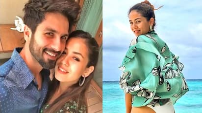 [PHOTOS] Shahid Kapoor and wife Mira Rajut's Maldives vacation will give you couple goals