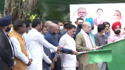 चुनावी मोड में बीजेपी: 5 विधानसभा सीटों के लिए अमित शाह ने रवाना की 'मोदी वैन', जानें क्या है खासियत