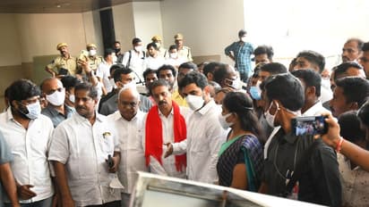 వైసిపి దాడిలో టిడిపి ఆఫీస్ ధ్వంసం... లోకేష్ తో కలిసి పరిశీలించిన సిపిఐ రామకృష్ణ (ఫోటోలు)