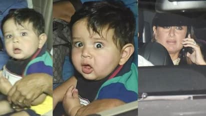 इनको देखते ही घबरा गया करीना कपूर का बेटा, फटी की फटी रह गई आंखें, उधर मोबाइल में बिजी दिखी बेबो