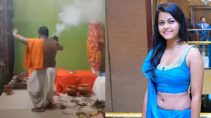 पंडित जी ने मां दुर्गा के सामने किया जबरदस्त डांस, वीडियो देख लोगों को इस लड़की की आई याद