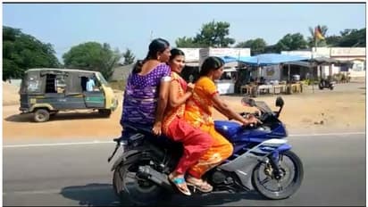 Triple Riding : ജയിപ്പിച്ചാൽ ടൂവീലറില് ട്രിപ്പിളടി അനുവദിക്കാമെന്ന് യുപിയിലെ പാര്ട്ടി നേതാവ്!