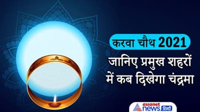 Karwa Chauth 2021: किस शहर में कब दिखेगा चंद्रमा, जानिए कैसे पता करते हैं चंद्रोदय का समय?