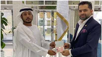 കെ.എം.സി.സി സെക്രട്ടറി അഡ്വ. ഇബ്രാഹിം ഖലീലിന് യുഎഇയില് ഗോൾഡൻ വിസ