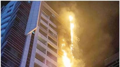 ദുബൈ മറീനയില് അപ്പാര്ട്ട്മെന്റ് കെട്ടിടത്തില് തീപ്പിടുത്തം