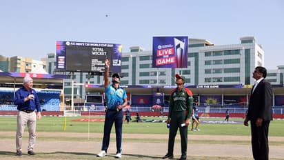 ടി20 ലോകകപ്പ്: ശ്രീലങ്കയ്ക്കെതിരെ ബംഗ്ലാദേശിന് ഭേദപ്പെട്ട തുടക്കം