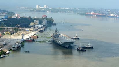 Aircraft carrier Vikrant sets out for second round of sea trials