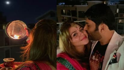 Karwa Chauth: पत्नी को Kiss करते नजर आए कपिल शर्मा, इधर अनिल कपूर के घर धूमधाम से मना फेस्टिवल