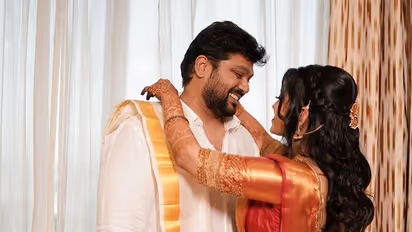 ఘనంగా మణిశర్మ తనయుడి వివాహం.. జంట అంటే ఇలా ఉండాలి అనిపించేలా, ఫోటోస్ వైరల్