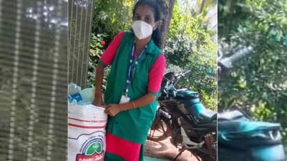 ചുറ്റുപാടിനെ ഹരിതാഭമാക്കി കർമ്മഭൂമിയിൽ സജീമായി ജനപ്രതിനിധിയായ മിനി