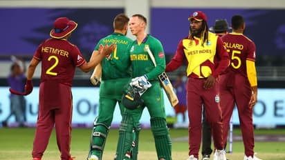 ടി20 ലോകകപ്പ്: വിന്‍ഡീസിന് രണ്ടാം തോല്‍വി, ജയത്തോടെ പ്രതീക്ഷ കാത്ത് ദക്ഷിണാഫ്രിക്ക