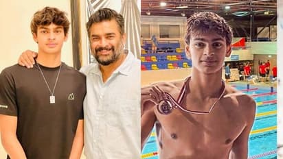 ദേശീയ ജൂനിയർ നീന്തൽ‌ ചാമ്പ്യൻഷിപ്പിൽ ഏഴ് മെഡലുകൾ; അഭിമാനമായി മാധവന്റെ മകൻ വേദാന്ത്