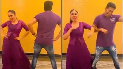 റീൽസിൽ ഡാൻസ് സ്റ്റെപ്പുമായി ശ്രീതുവും നിഖിലും; ഏറ്റെടുത്ത് അമ്പാടി-അലീന ആരാധകർ