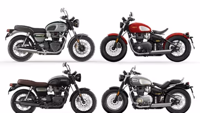 ഗോൾഡ് ലൈൻ എഡിഷൻ മോഡലുകൾ അവതരിപ്പിച്ച് ട്രയംഫ്