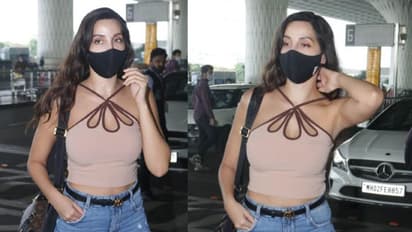 Celebs spotted in Mumbai: Nora Fatehi, Malaika Arora, Rhea Chakraborthy and more