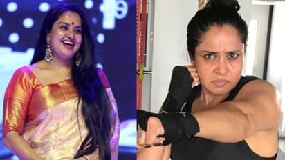 వామ్మో.. పూనకంతో ఊగిపోయిన నటి ప్రగతి.. మాస్ స్టెప్పులు చూశారా, వైరల్ వీడియో