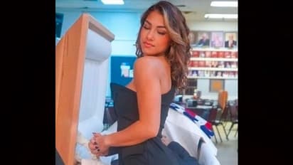 తండ్రి శవపేటిక ముందు ఫొటో షూట్ చేసిన ఇన్ స్టా స్టార్.. మండిపడుతున్న ఫాలోవర్స్...