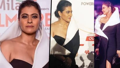 Kajol gets trolled; netizens call her thigh-high slit gown 'Halloween costume', 'fashion disaster' and more