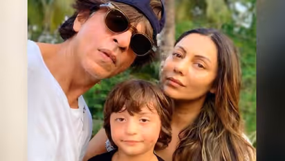Shah Rukh Khan's son AbRam reacts to Pathaan's success; says 'Paapa, it's all karma'