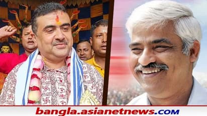 West Bengal Politics- শুভেন্দুর ঘরে সুজন চক্রবর্তী ধরা পড়ল আর এক রাজনৈতিক সৌজন্যের ছবি