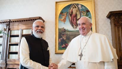 ಪೋಪ್ ಭೇಟಿ ಮಾಡಿ ಭಾರತಕ್ಕೆ ಆಹ್ವಾನ ಕೊಟ್ಟ ಮೋದಿ