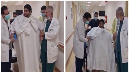 ആറ് വര്ഷത്തിനിടെ ആദ്യമായി എഴുന്നേറ്റ് നിന്നു; അഞ്ഞൂറ് കിലോ ഭാരമുള്ള യുവാവിന്റെ ചികിത്സ വിജയകരം