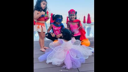 T20 WC 2021 - ভামিকা থেকে অগস্ত্য - কিউই ম্যাচের আগে বাচ্চাদের নিয়ে পার্টিতে মেতে টিম ইন্ডিয়া, দেখুন