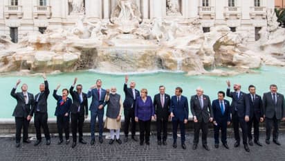 PM Modi, several world leaders visit iconic Trevi Fountain in Rome on sidelines of G20 summit