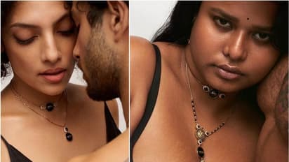 താലിമാലയുടെ പരസ്യത്തിൽ അർദ്ധനഗ്നരായി മോഡലുകൾ, സബ്യസാചി വിവാദത്തിൽ; പിൻവലിക്കണമെന്ന് മന്ത്രി