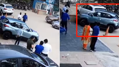 വാങ്ങി ഇറങ്ങുന്നതിനിടെ ഷോറൂം മതിൽ പഞ്ചറാക്കി പുത്തന്‍ പഞ്ച്!